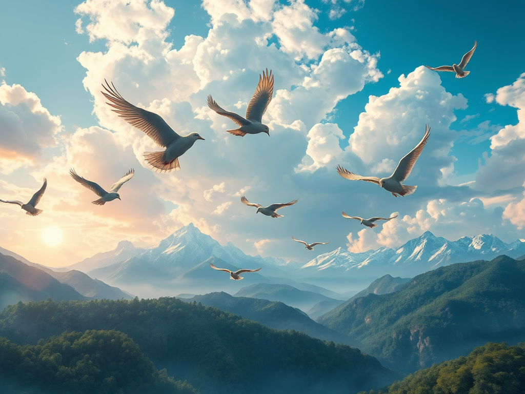 Il Volo della Libertà: Un Viaggio Poetico