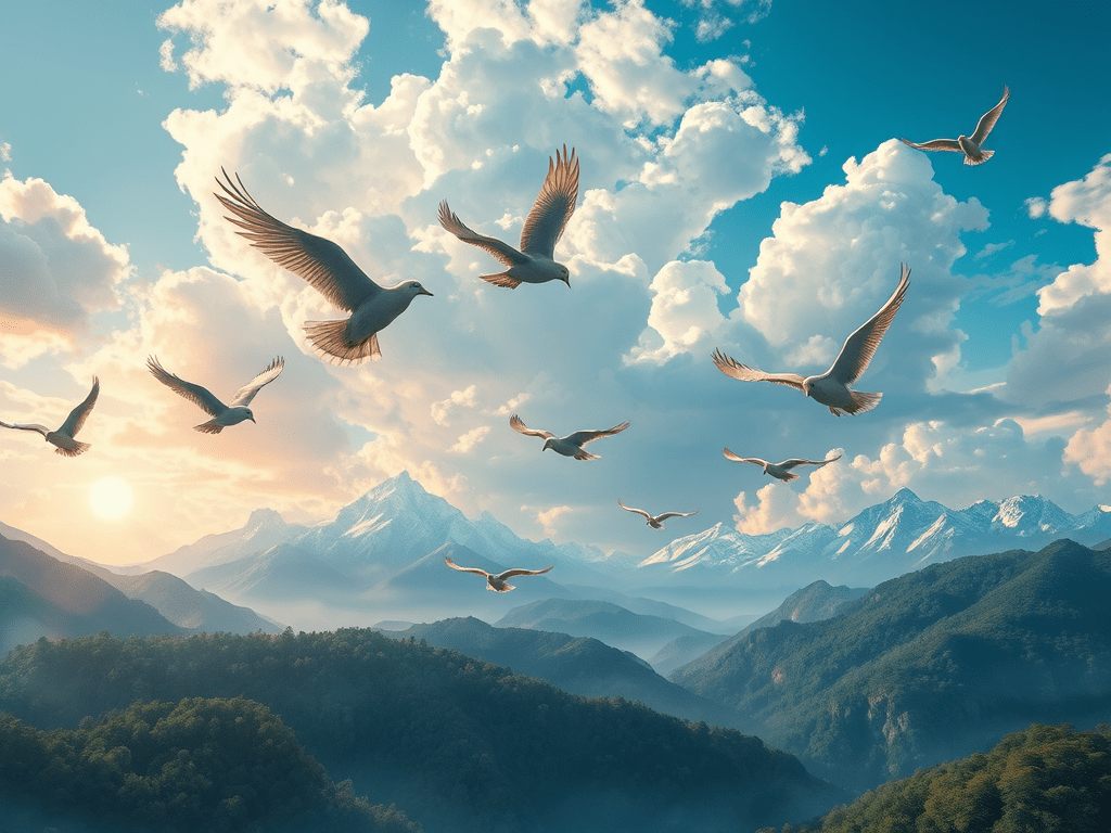 Il Volo della Libertà: Un Viaggio Poetico